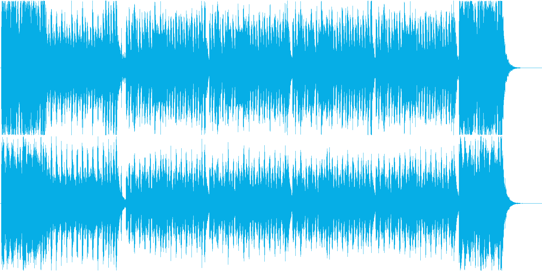 キラキラ楽しいウィンターオーケストラ♪の再生済みの波形
