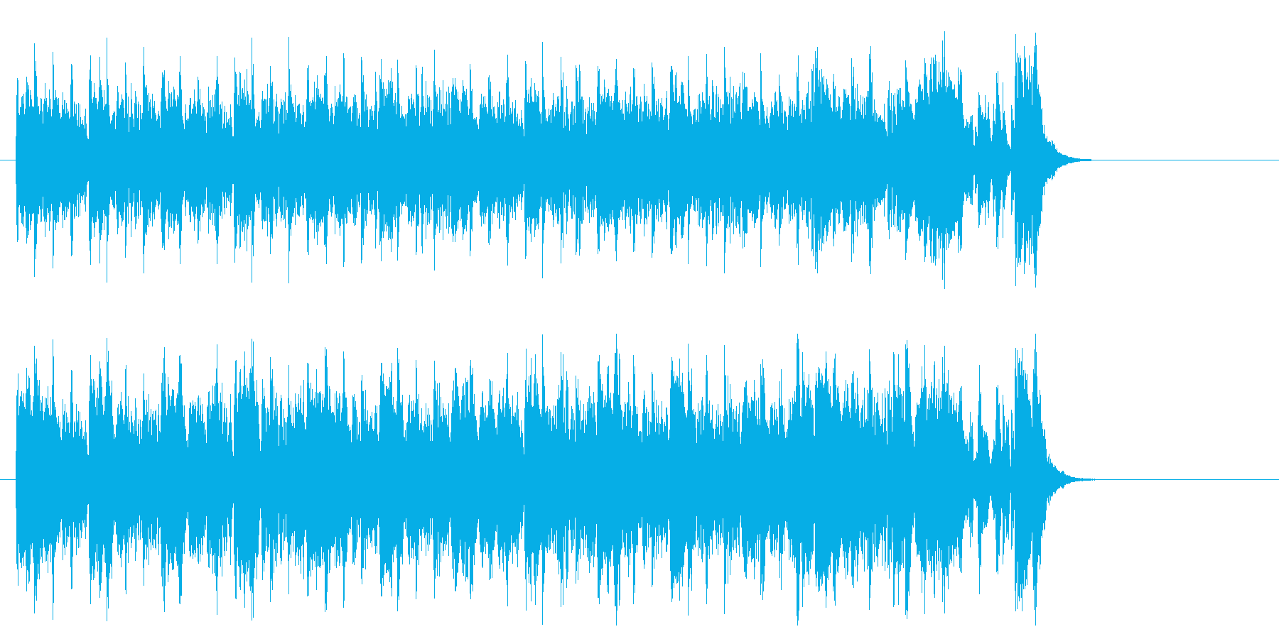 エレクトリックポップス(エンディング)の再生済みの波形