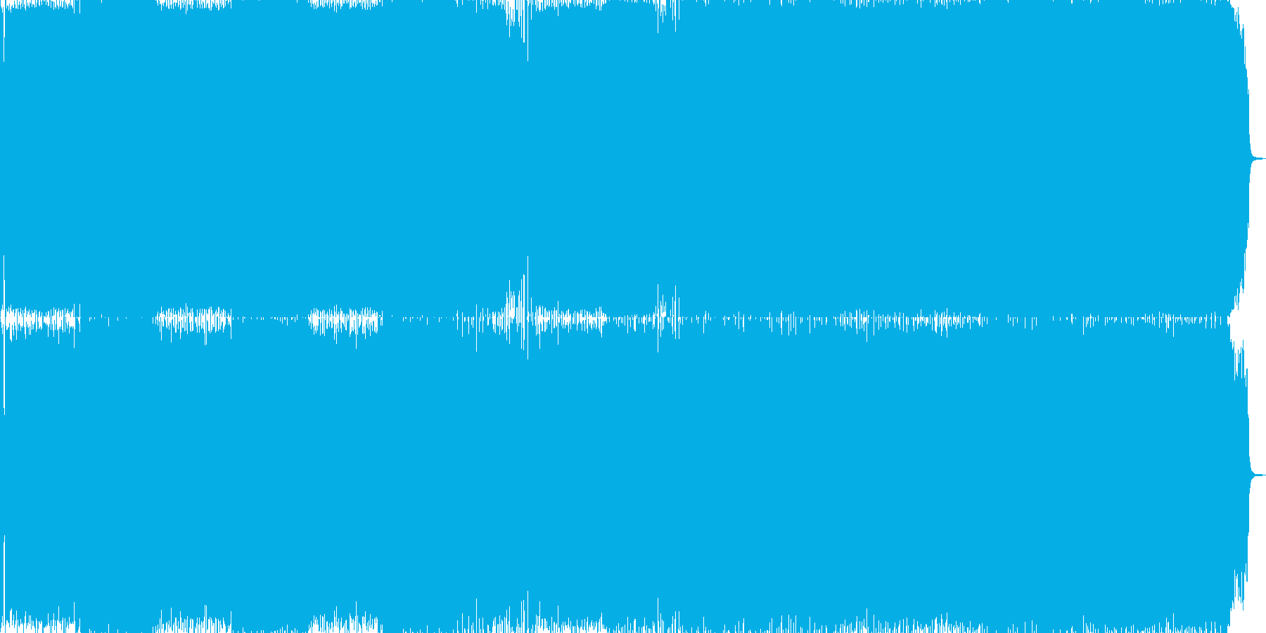 バトルaの再生済みの波形