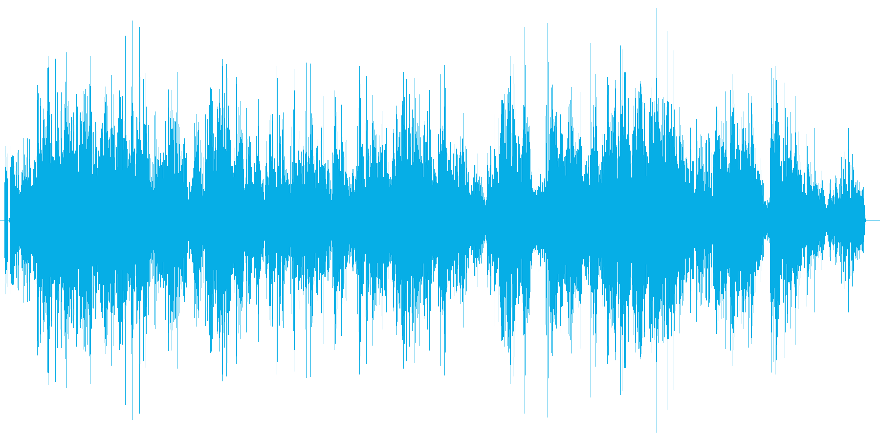 コインの落ちる音。「ジャラララ」の再生済みの波形