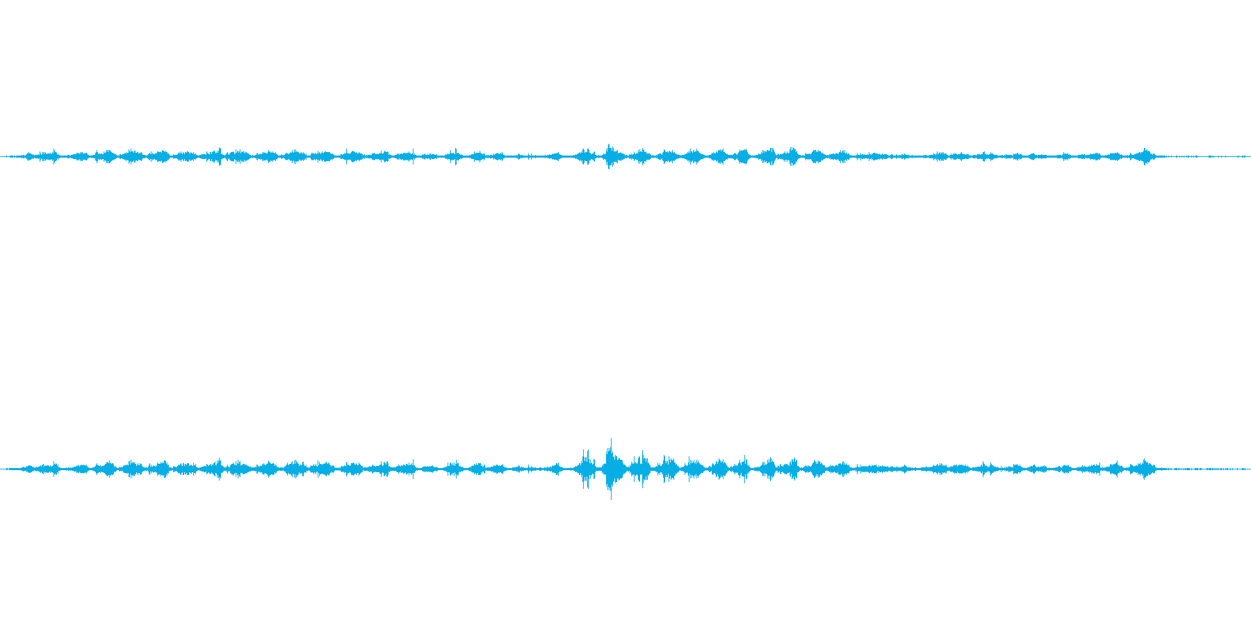 しゃかしゃか。歯磨き、歯を磨く音ですの再生済みの波形