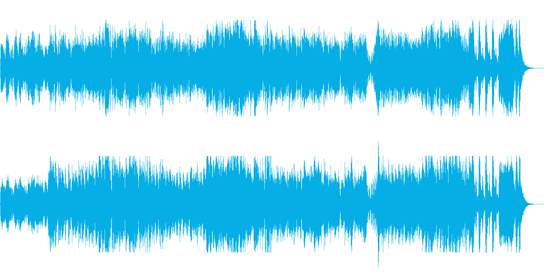 メルヘンなオープニングオーケストラの再生済みの波形
