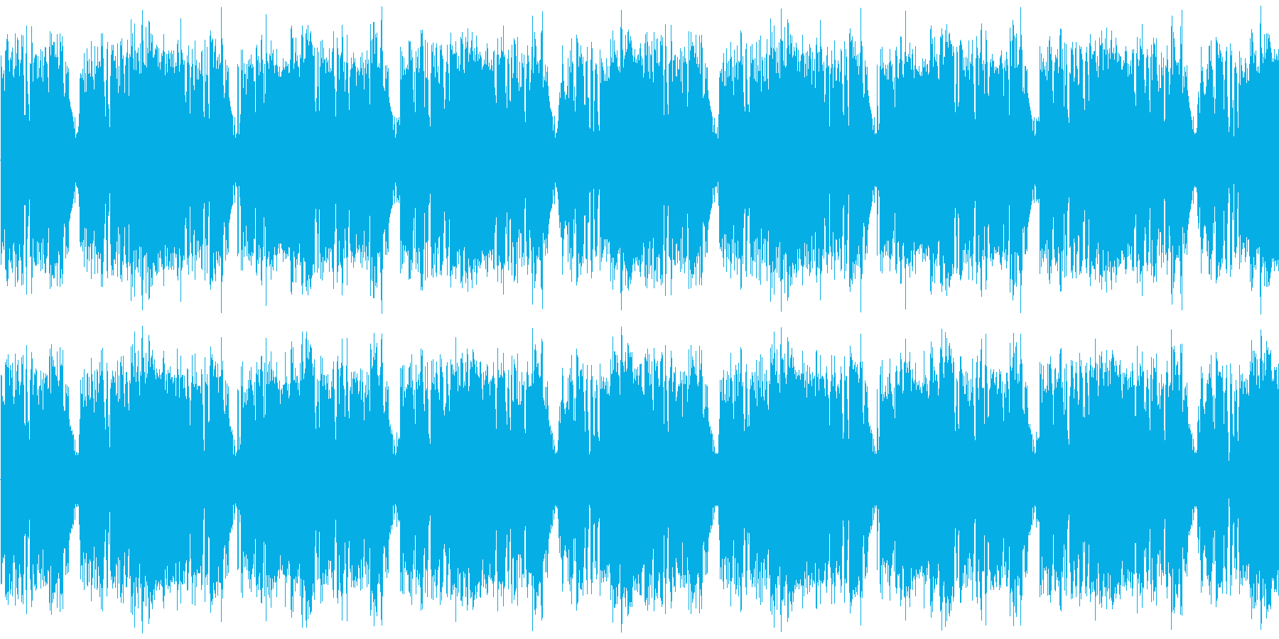【ハードロックギター/BGM】の再生済みの波形