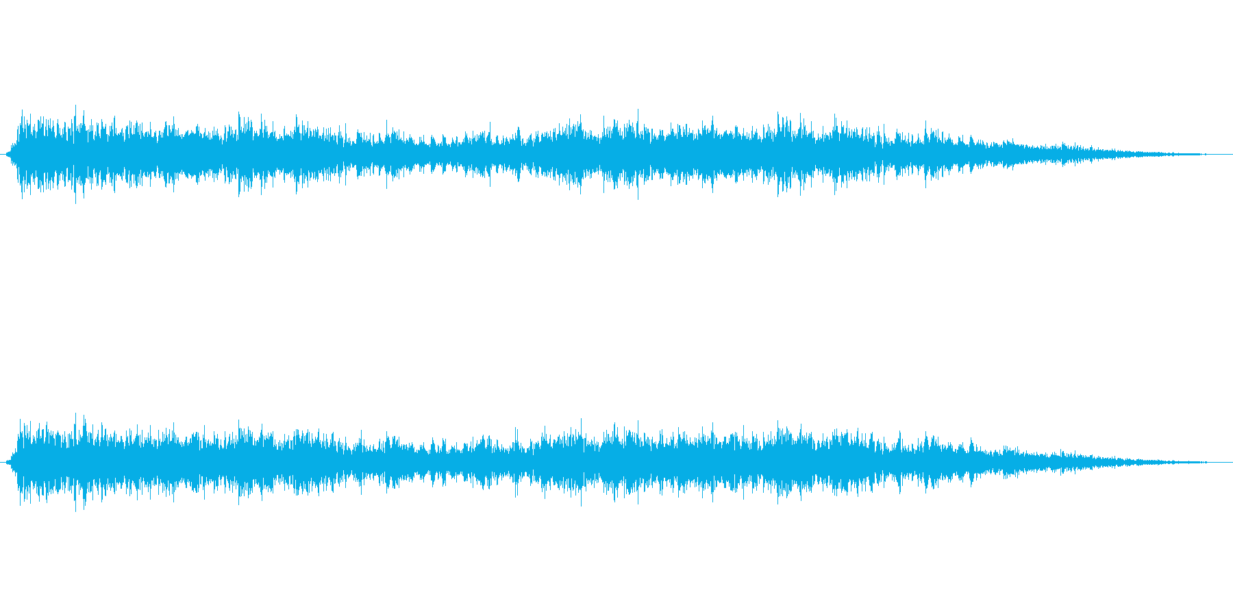 がしゃーん。大きなものが壊される破壊音…の再生済みの波形