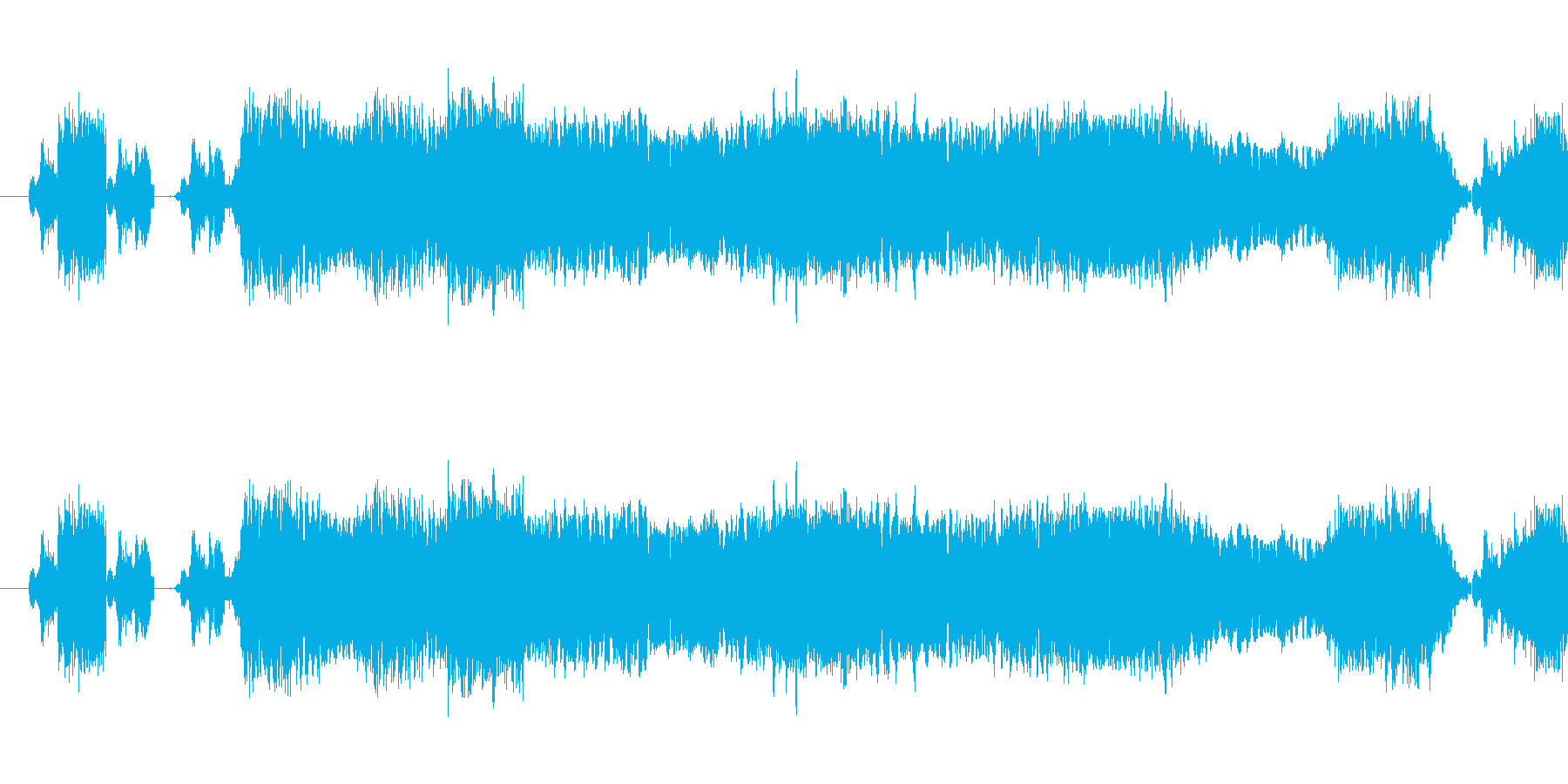 159 黒板をひっかく音1の再生済みの波形