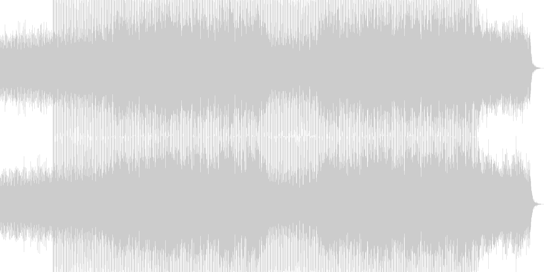 EDMクラブ系ダンスミュージック-43の未再生の波形