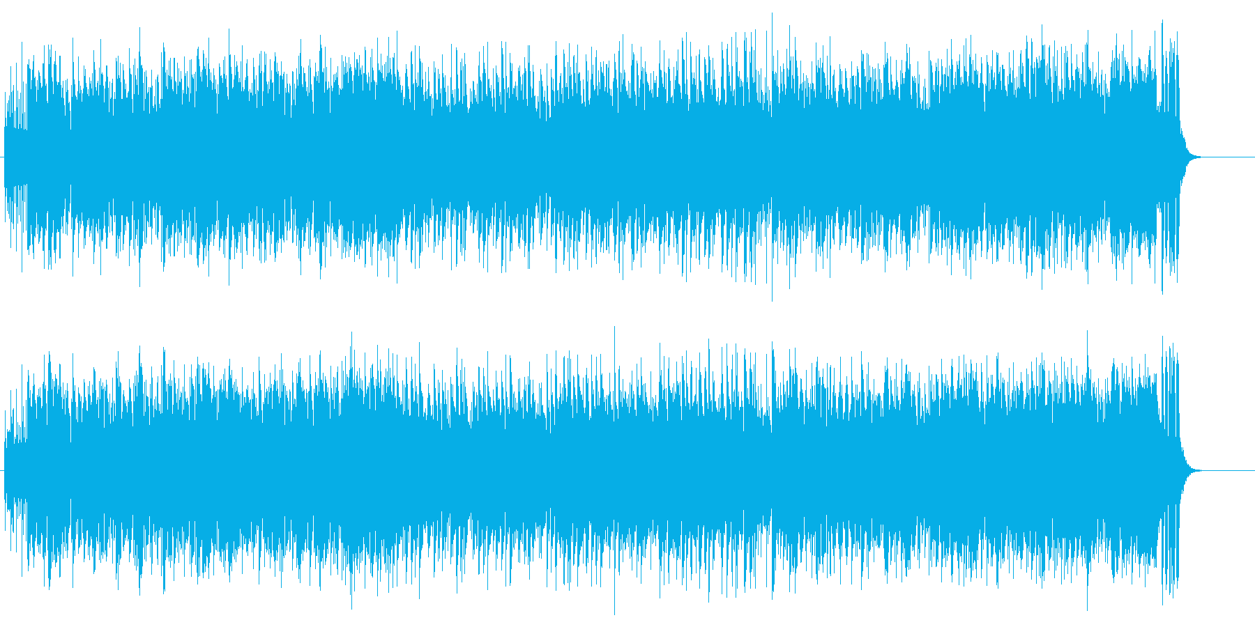 流れるギターリフが印象的なポップロックの再生済みの波形