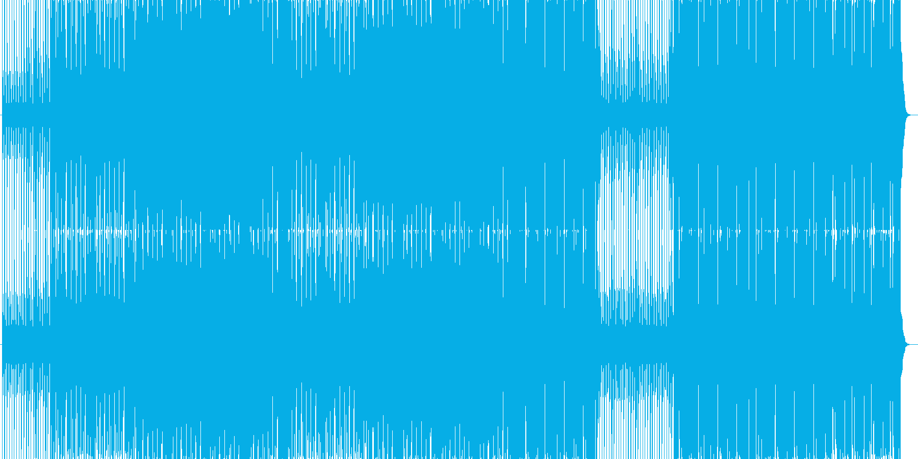 メロディーラインが印象的かもしれない曲。の再生済みの波形