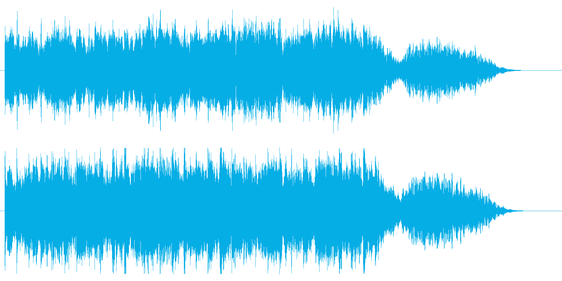 春、さわやか、優しい、スロー曲・サントラの再生済みの波形
